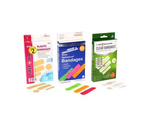 ضمادات الإسعافات الأولية التي تستخدم لمرة واحدة في الاستخدام السريع والسهل - Product Image 2