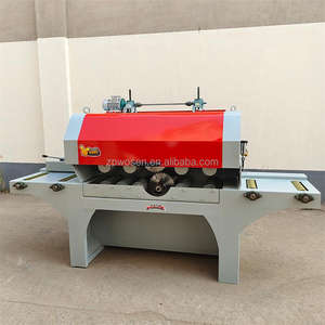 Scierie à bois carré haute efficacité pour la construction, machine à scier à <span class=keywords><strong>table</strong></span> à double arbre à chaîne et lames multiples - Product Image 4