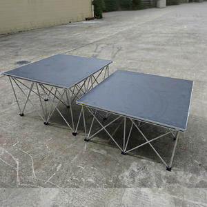 Event DJ Aluminum stage Drum stage riser 4x4ft concert stage Portable stage platform - Product Image 1