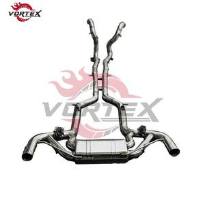 Système d'échappement Catback en titane Vortex Performance Valvetronic pour Mercedes Benz AMG GTS GT 2016-2024, mise à niveau à haut débit - Product Image 1