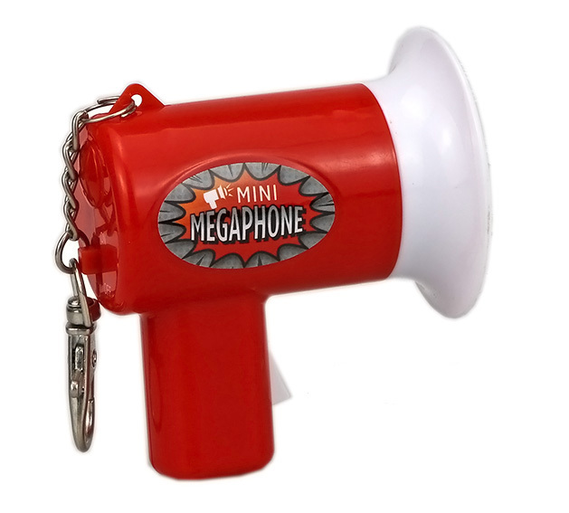 2021 Hot Selling Novelty Toy Electric Mini Megaphone  Machine Toy Plastic Funny Sounds Toy for Children