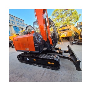 Excavatrice Hitachi ZX60 d'occasion, d'origine japonaise, excavatrice sur chenilles Hitachi, engin de terrassement japonais, en vente. - Product Image 1