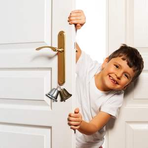 Lonceng sapi Vintage, Gantungan pintu kuda domba Grazing emas perak, lonceng banyak warna, unta anjing pertanian pedesaan - Product Image 5