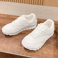Nouvelles baskets de luxe de créateur pour la marche et la course, de haute qualité, sportives, respirantes, en maille légère, à lacets, antidérapantes