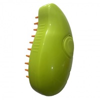 Brosse de toilettage électrique ABS pour animaux de compagnie, peigne à vapeur à une touche, pour chats et chiens, anti-poils volants, massage à la vapeur, fournitures de nettoyage