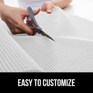 Tapis de tiroir de cuisine moderne en mousse PVC non adhésive, antidérapant, réversible, antimicrobien, rembourré, lavable, tissé, en rouleau pour étagères - Product Image 5