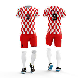 Camiseta de fútbol transpirable de poliéster duradero última ropa de fútbol cómoda para deportes - Product Image 5