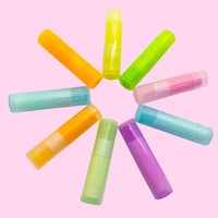 Pelabelan pribadi pelembab buah organik lucu pelembap terbaik hyhrating warna-warni chapstick lip balm