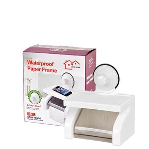 OEM Custom Printed <strong>Toilet</strong> Paper <strong>Holder</strong> - Suction Cup Wall-Mounted Tissue Box for Bathroom, Gift &amp; Commercial Use - Product Image 2