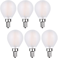 6W 7W 8W E27 Base Globe Forme Lampe G45 G80 G95 G125 Verre Dépoli Vintage LED Edison Ampoules