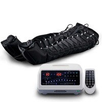 Bottes de compression intégrale pour la récupération, offrant une couverture complète pour le drainage lymphatique, le soutien de la circulation et la récupération musculaire