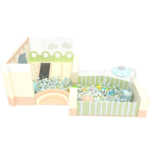 Parque Infantil de interior de tierra feliz, relleno de pared suave OEM para patio de juegos interior para niños - Product Image 4