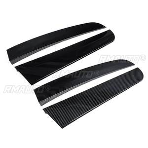 สปอยเลอร์ข้างกระจกหลังสำหรับ Nissan Patrol Y62 2010-2021 ABS สีดำเงา ฝาปิดท้ายรถ คานาร์ด สปลิตเตอร์ สปอยเลอร์ข้าง - Product Image 2