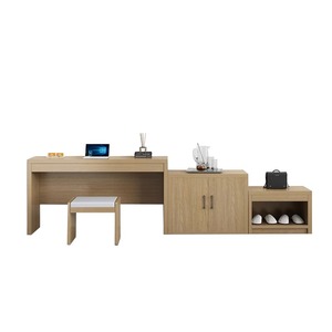 Bilido <strong>Hotel</strong> TV Cabinet Combination Luggage Rack Apartment Writing Computer Desk <strong>Wardrobe</strong> <strong>Hotel</strong> Standard Room Full Set