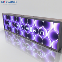 SKYSEEN écran double face personnalisé écran de signalisation numérique LCD écran d'affichage à cristaux liquides Interface USB pour la lecture vidéo
