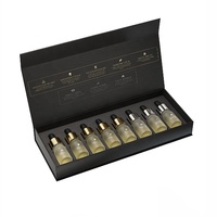 Caja de regalo de papel con tapa magnética de lujo personalizada botella de aceite cosmético para el cuidado de la piel con caja de embalaje caja de regalo rígida de lujo