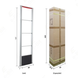 Sistema de Detección EAS con Etiquetas RF de 8.2MHz, Material ABS Negro, Alarma Antirrobo para Tiendas de Ropa, Suministro Directo de Fábrica - Product Image 6