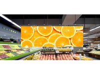 Écran LED intérieur haute définition P2.0 P3.0 anti-éblouissement à grand angle de vue pour hall de centre commercial