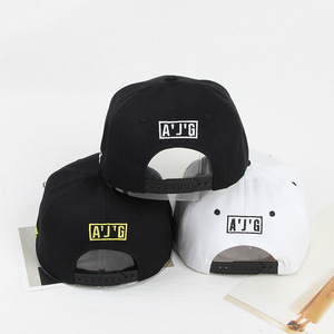 <b>Snapback</b> <b>Cap</b> Embroidered Hand Print Unisex Cotton Baseball Hat Outdoor Street Dance Hip Hop Flat Brim - Product Image 3