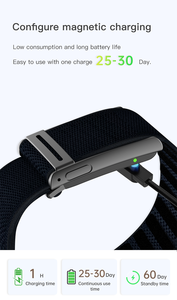 Nouvelle montre connectée rectangulaire W11, écran IPS 360*360, bracelet en caoutchouc, boîtier en alliage, Android, étanche IP67, podomètre, boussole, thermomètre - Product Image 3