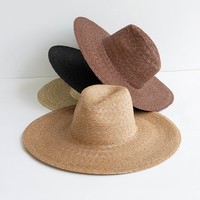 Shinehats 2024 lujo OEM ala ancha sombrero de paja de trigo personalizado playa sombrero de moda Chapeau Panamá mujeres señoras verano Sombreros