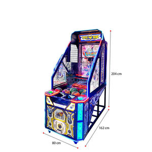 ศูนย์เกมกีฬาในร่ม เครื่องเล่นบาสเก็ตบอล สวนสนุกกีฬา อาร์เคดเกมบาสเก็ตบอลแบบยิงเร็วเชิงพาณิชย์ - Product Image 2