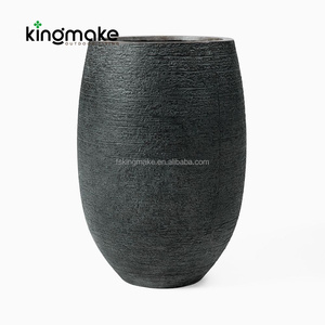 Pot de fleurs d'extérieur moderne pour terrasses et balcons de restaurants haut de gamme, pot de fleurs pour porte d'entrée, jardinière carrée - Product Image 3