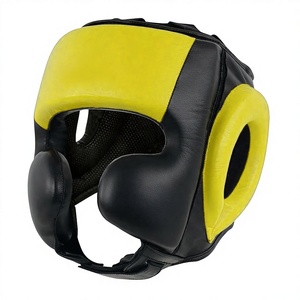 Protector de Cabeza de Boxeo de Cuero de Grado Profesional, Transpirable y Ligero para la Práctica Diaria de Atletas - Product Image 1