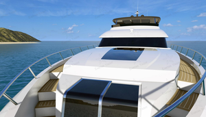 80FT Luxury FRP Sailing & Sport <b>Yacht</b> with Engine for River Sightseeing Leisure Cruising Fishing & Entertainment - Product Image 6