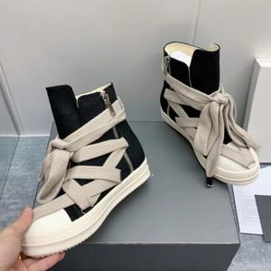 Luxury Classic Breathable Anti Slippery Basketball <b>Shoes</b> Platform Lace-up Unisex Sneaker Mesh <b>Upper</b> Rubber Outsole Running <b>Shoes</b> - Product Image 2