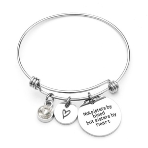 Wholesale Changeable Adjustable Wire Friendship <b>Bangle</b> <b>Bracelets</b> Women, Gemstone Bead Birthstone Jewelry Charm <b>Bracelet</b> - Product Image 3