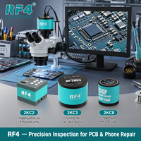 Nouvelle caméra numérique RF4 RF-2KC/2KC3/2KC8, sortie 2K 1080P 60FPS, 8 lignes mobiles qualité 4K, pour soudage et réparation de circuits imprimés