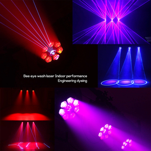 7x40W Bee Eye Moving Head Wash <b>Light</b> with RGB laser effect concert Moving Head Stage <b>Light</b> DJ <b>Led</b> Wash Moving head laser <b>light</b> - Product Image 2