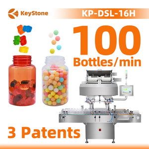 เครื่องนับและบรรจุภัณฑ์อัตโนมัติ 16 ช่องสำหรับนับและบรรจุลูกอมกัมมี่ น้ำตาล และเม็ดยา - Product Image 1