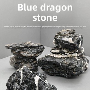 Pierre <span class=keywords><strong>Seiryu</strong></span> de haute dureté pour aquascaping, pierre naturelle Qinglong pour aquarium - Product Image 5