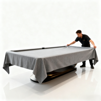 Table de billard de luxe sur mesure en bois massif de 9 pieds, qualité tournoi, design standard, avec ardoise