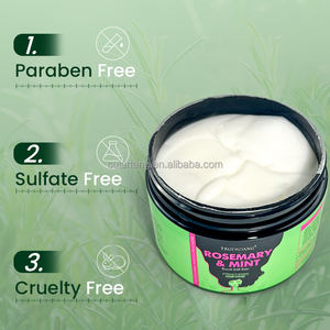 Masker Perawatan Rambut Alami organik pelembap <span class=keywords><strong>Anti</strong></span> keriting Label pribadi untuk perbaikan produk perawatan rusak kustom - Product Image 4