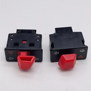 Pièces de moto, interrupteur double clignotant pour moto/vélo électrique, clignotant 34 mm avec interrupteur d'avertissement de danger, cinq interrupteurs principaux - Product Image 4