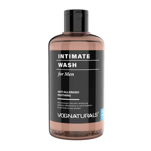 Private Label Natural Men Care PH Balanced Cleansing Wash Odor Blocking Intimate Wash For Men