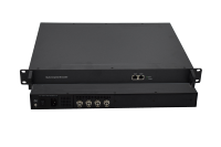Encodeur DVB 8/12 canaux HD SDI vers IP H.265/H.264 à faible débit de bits 1080P avec chipset Fujitsu pour la diffusion télévisuelle et l'équipement de studio