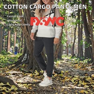 100% algodón personalizado Jogger pantalones hombres Color sólido personalizado Logo Oversize estilo Casual cordón ligero plano frente media cintura - Product Image 2