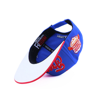Gorra de Seis Paneles de Algodón de Talla Grande con Visera Plana, Diseño Bicolor Estructurado, Logotipo Personalizado Bordado en 3D, Gorra Snapback para Marcas de Streetwear