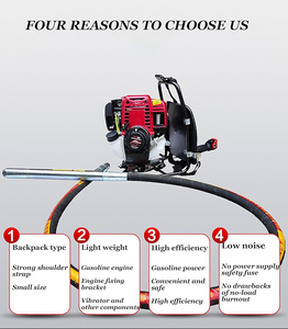 Ba lô loại rung rod, xây dựng trang web bê tông rung rod, chèn loại rung rod, xi măng bùn Vibrator - Product Image 5