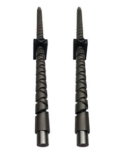 Tornillo de alimentación de acero inoxidable, tornillo de inyección de plástico de plomo y acero, fabricante personalizado, Oem - Product Image 6