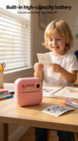 Cámara con IA para Niños, Regalo Creativo y Divertido, Cámara de Impresión Instantánea con Reconocimiento de Objetos por IA, Creador de Stickers con Voz por IA para Niños