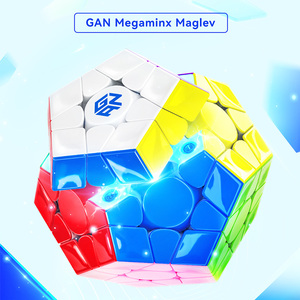 Gan 3x3x3 Megaminx V2 maglev UV tráng tốc độ Cube gancube 3*3 dodecahedron từ CUBO magico Câu Đố não trêu ghẹo đồ chơi cho bé - Product Image 3