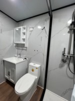 Contenedor Plegable de 20 pies, 30 pies, 40 pies, Casa Móvil Expandible Portátil, Completamente Amueblada, Almacenamiento, Casas Prefabricadas Pequeñas