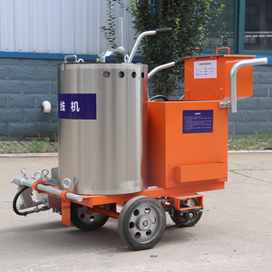 Professional Thermoplastic Marking Equipment <b>Walk</b>-Behind Road Line Marking <b>Machine</b> for Parking Lot/Road Markings - Product Image 3