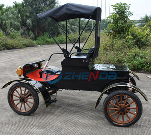 รถยนต์ไฟฟ้าขนาดเล็ก ZHENDA รุ่นทัวริสต์ วินเทจ คลาสสิค ทรงเหลี่ยม รุ่นวินเทจ บักกี้ไฟฟ้า - Product Image 5