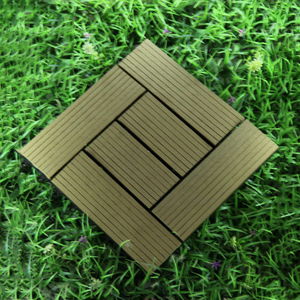 Baldosas de WPC para Balcón, <span class=keywords><strong>Patio</strong></span> y Terraza, de Ensamblaje DIY, para Jardín Exterior, <span class=keywords><strong>Suelo</strong></span> de WPC, Tarima de Madera Plástica - Product Image 2